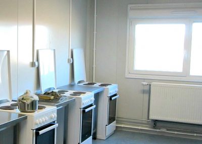 Nettoyage de bungalow base vie chantier