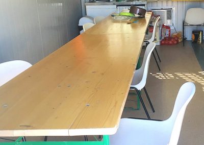 Nettoyage de bungalow base vie chantier