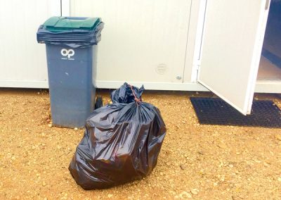 Nettoyage de bungalow base vie chantier